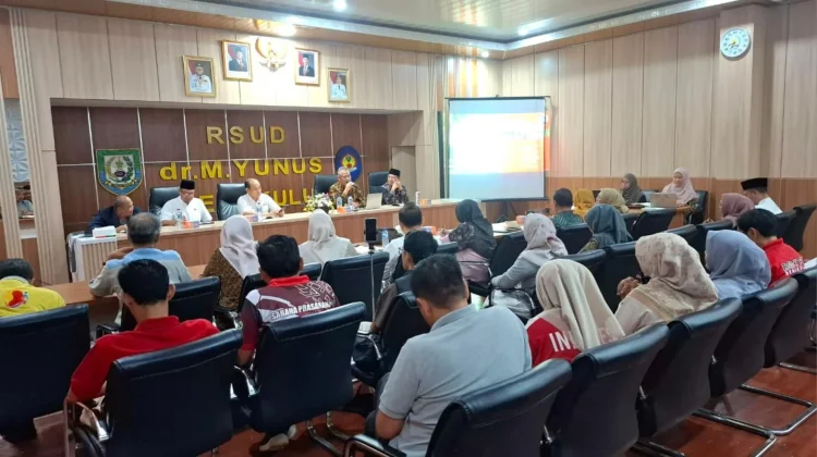 Rapat Koordinasi RSUD M. Yunus Bengkulu untuk Tingkatkan Pelayanan