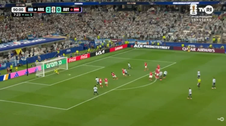 Kalahkan Austria Argentina Puncaki Grup J dan Lolos ke Babak 32 Besar