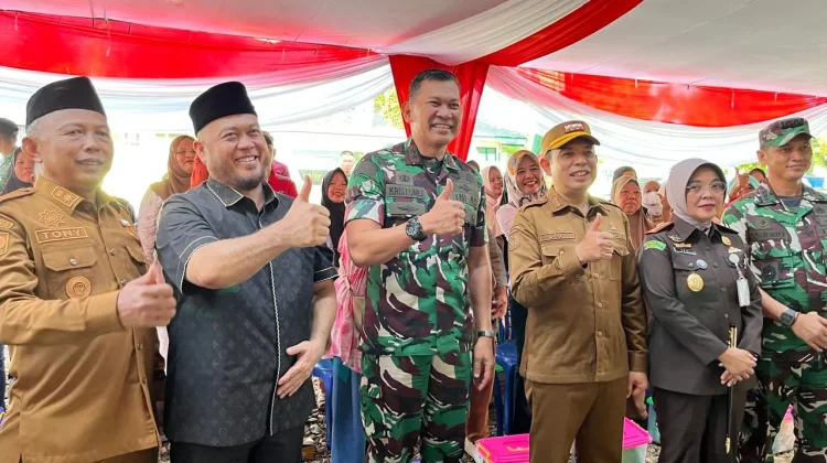 Pangdam XXI/Radin Inten Tinjau Kesiapan Koperasi Merah Putih di Bengkulu