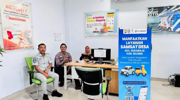 Jasa Raharja Seluma Ajak Masyarakat Manfaatkan Layanan Samsat Desa di Sukaraja