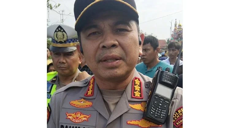 Kapolresta Bengkulu Pastikan Tabut Tebuang di Karabela Berjalan Aman-Kondusif