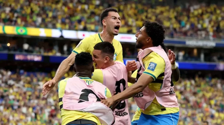 Sempat Tertinggal 0-1, Brasil Berhasil Singkirkan Jepang dengan Kemenangan 2-1