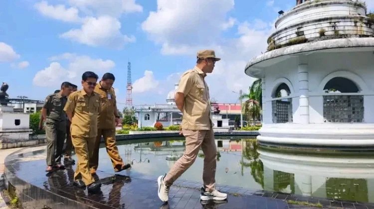Pemkab Kepahiang Inventarisasi Aset Taman Santoso