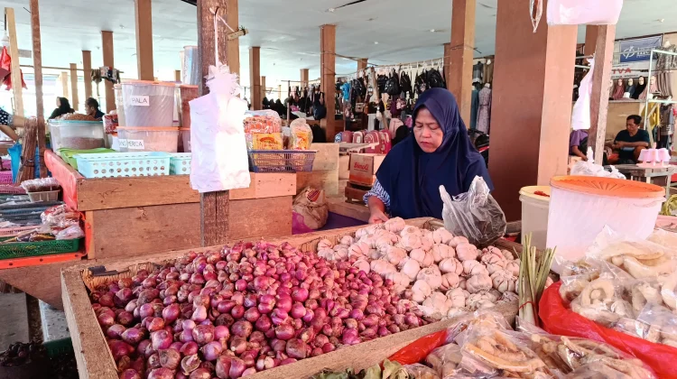 Harga Bawang Merah di Kabupaten Kaur Mulai Turun