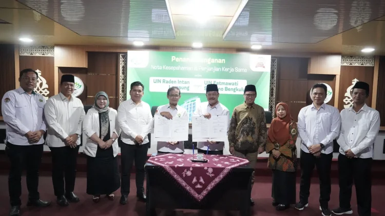 UINFAS Bengkulu-UIN Raden Intan Lampung Jalin Kerja Sama Perguruan Tinggi