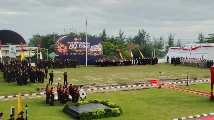 Hari Bhayangkara ke-80, Polda Bengkulu Tegaskan Komitmen Tingkatkan Pelayanan