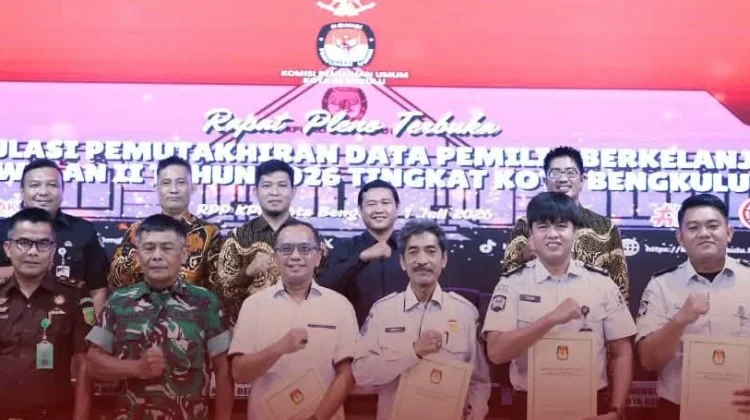 KPU Kota Bengkulu Gelar PDPB Triwulan II 2026