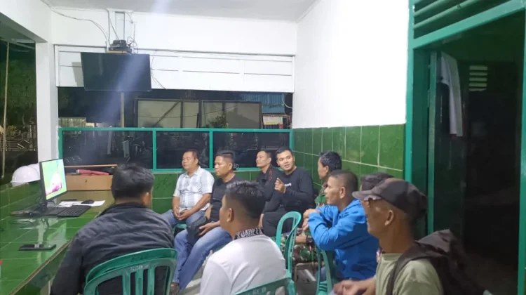 Pererat Silaturahmi, Kodim 0423/Bengkulu Utara Gelar Nonton Bareng Piala Dunia