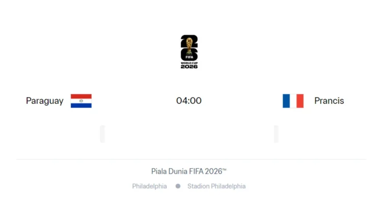 Paraguay Siap Hadapi Prancis di Babak 16 Besar Piala Dunia 2026