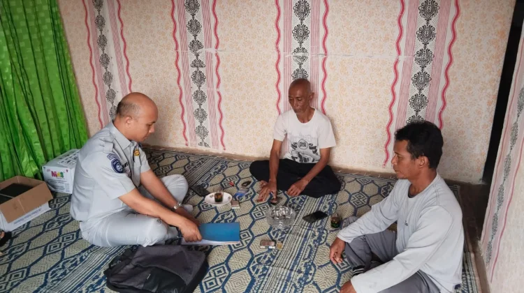 JR Bengkulu Percepatan Penyelesaian Santunan Kunjungi Ahli Waris