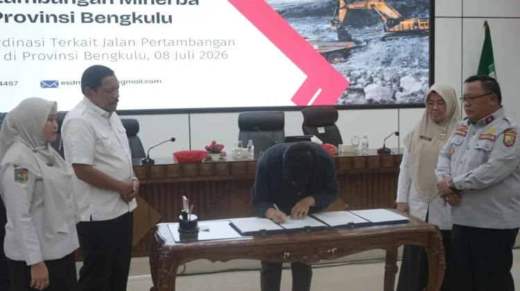 Wagub Mian Desak Pemegang IUP Patuhi Batas Tonase Jalan Bengkulu