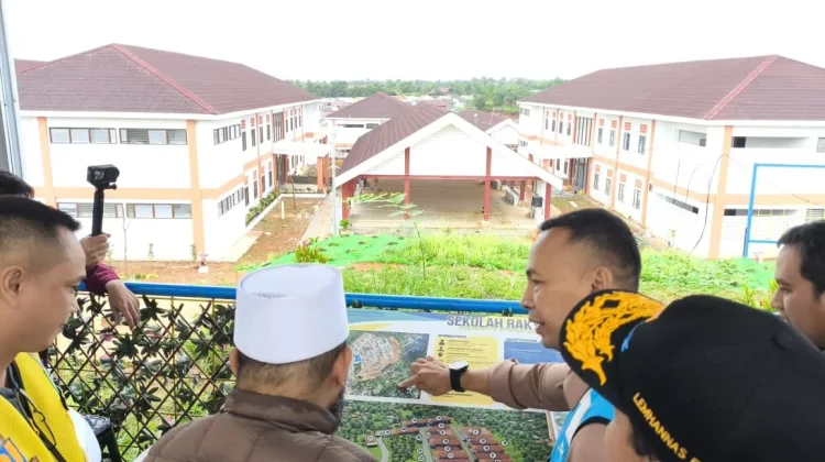 Gubernur Tinjau Pembangunan Sekolah Rakyat, Progres Capai 96,91 Persen