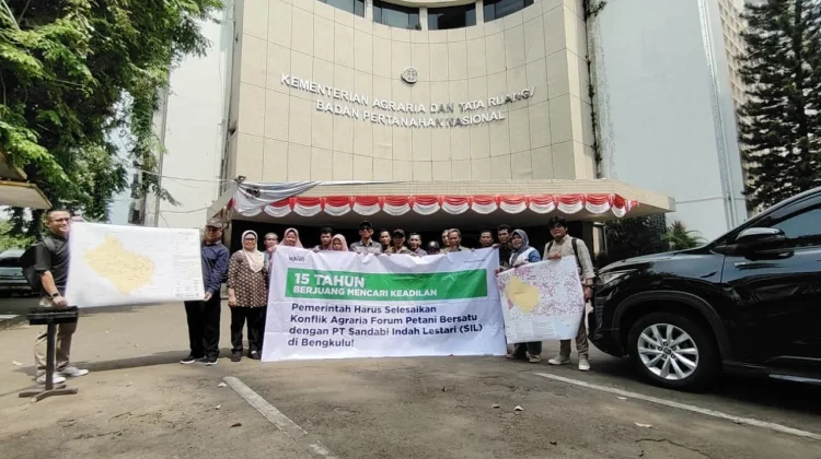 Cari Keadilan ke Jakarta, Forum Petani Bersatu Seluma Bawa Konflik Agraria ke Pusat
