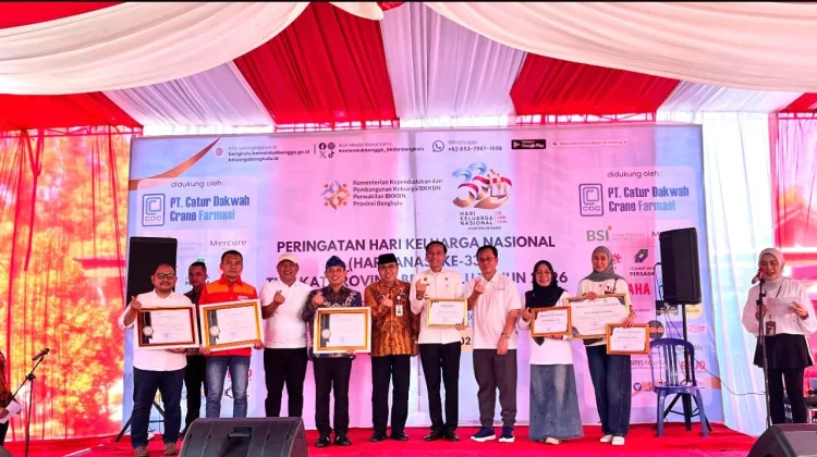 Program GENTING 2026, Pelindo Bengkulu Terima Penghargaan sebagai Orang Tua Asuh