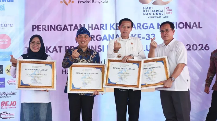 Pemkot Bengkulu Raih Penghargaan HARGANAS 2026