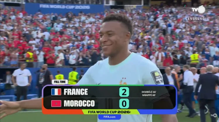 Mbappe dan Dembele Antar Prancis ke Semifinal