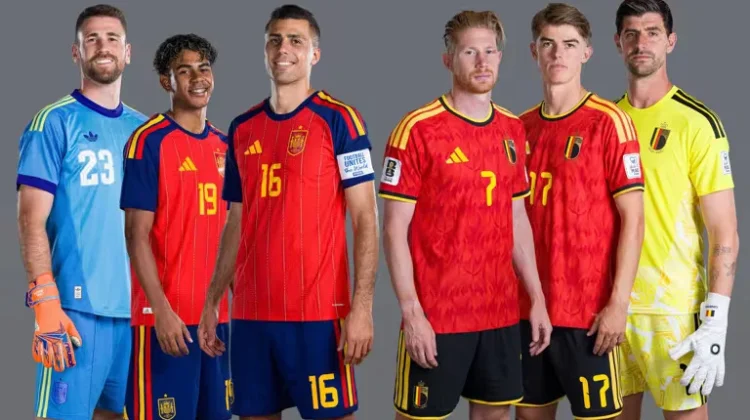 Head to Head Spanyol vs Belgia, jelang Babak Delapan Besar Piala Dunia 2026