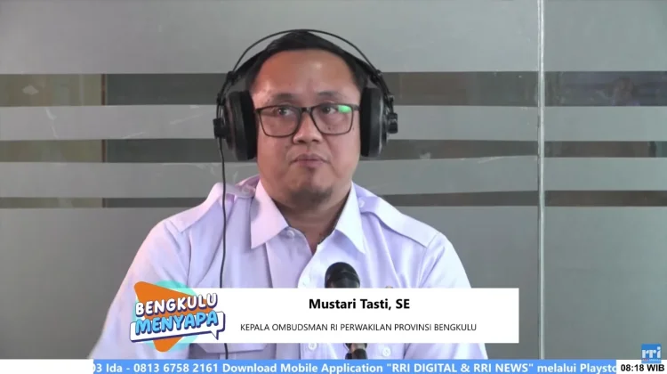 Ombudsman Bengkulu: Pelayanan Publik Daerah Terus Bertransformasi