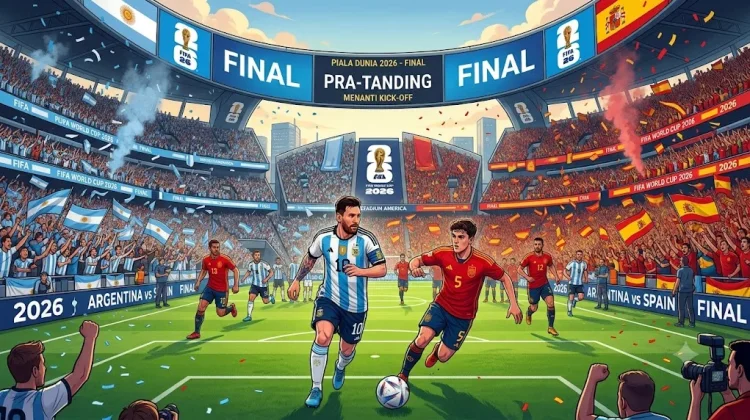 Jelang Final Piala Dunia 2026: Spanyol dan Argentina Siap Berebut Gelar Juara Dunia