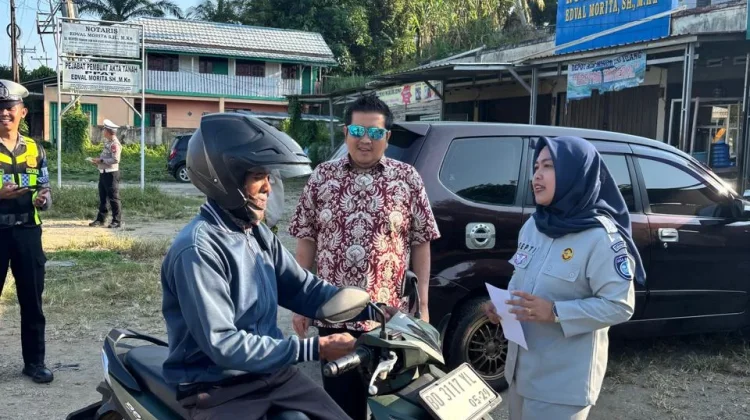 JR Bengkulu Bersama Tim Pembina Samsat Gencar Sosialisasi dan Penertiban Pajak