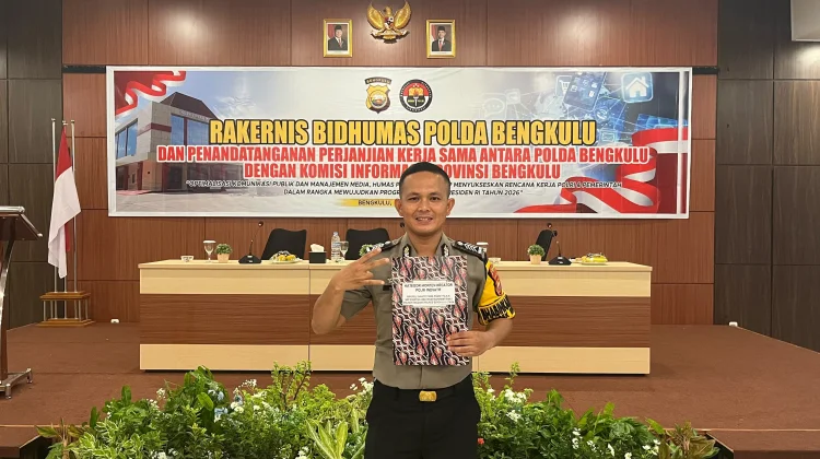 Bhabinkamtibmas Polsek Enggano Sabet Penghargaan Konten Kreator Polri Inovatif
