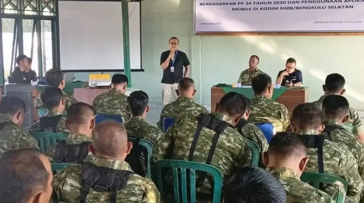 Kodim 0408/Bengkulu Selatan  KaurGelar Sosialisasi Program ASABRI