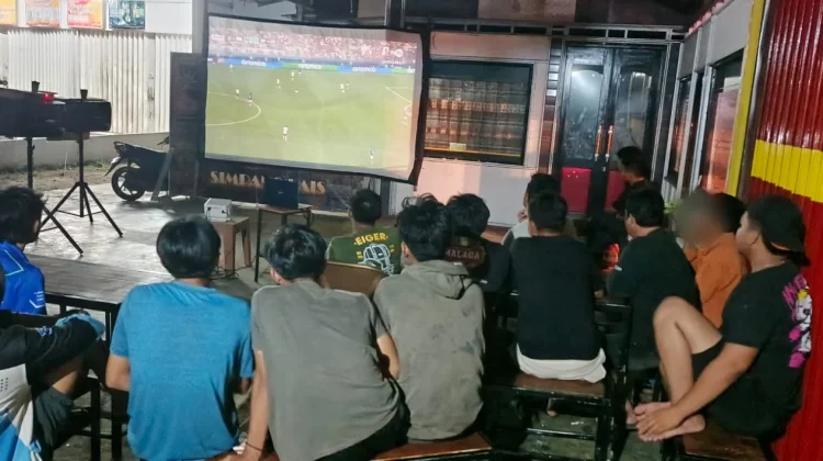 Kodim 0423/Bengkulu Utara Gelar Nobar Perebutan Juara 3 Piala Dunia 2026