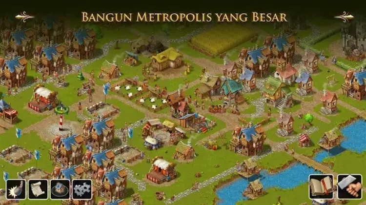 Versi Mobile Gim City-builder Klasik, Townsmen: A Kingdom Rebuilt