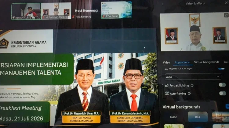 Dorong Reformasi Birokrasi, Kemenag Terapkan Sistem Manajemen Talenta