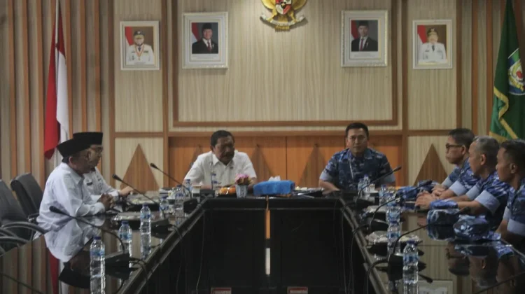 Wagub Bengkulu Terima Audiensi Danlanud SMH