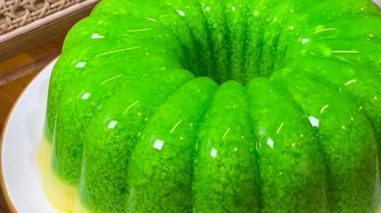 Agar-Agar Pandan Jadi Hidangan Penutup yang Segar dan Lezat