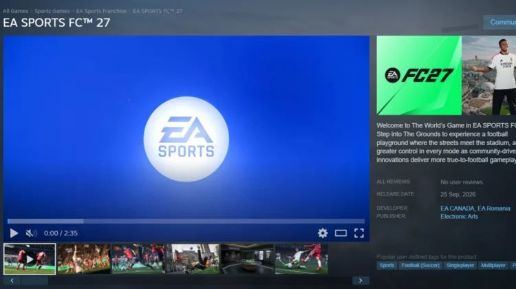 Jadwal Rilis EA SPORTS FC 27 dan Daftar Fitur Terbarunya