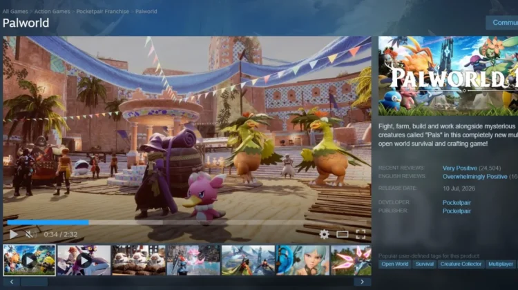 Palworld Keluar dari Early Access, Versi 1.0 Resmi Hadir