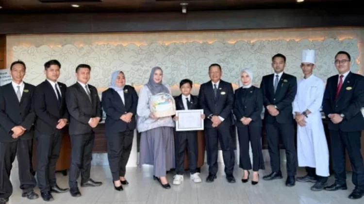 GM Cilik Pimpin Hotel Santika Bengkulu Sehari Penuh Inspiratif