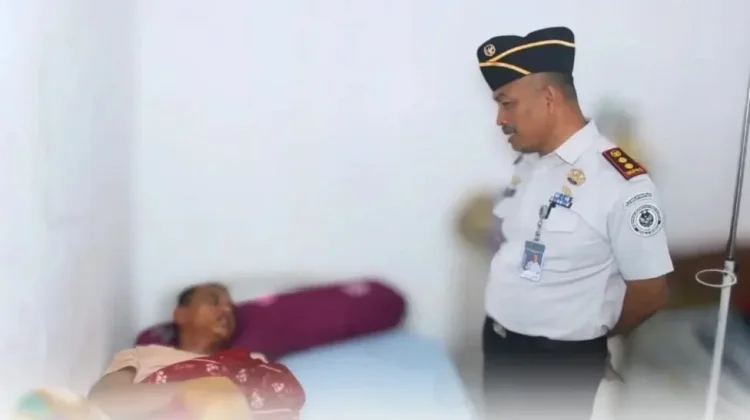 Kepala Rutan Manna Pantau Kondisi Kesehatan Warga Binaan