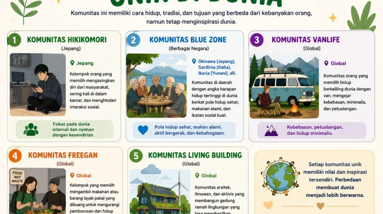 Berbagai Komunitas Unik di Dunia Menunjukkan Kreativitas dan Kepedulian Anggota