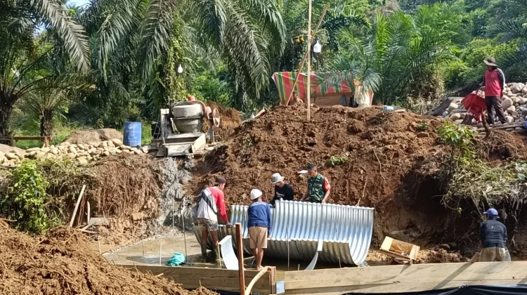 Pembanguna Jembatan Aramco di Bengkulu Utara Jadi Harapan Baru Warga