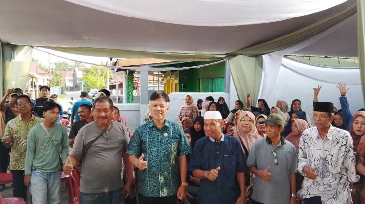 Reses Rizaldy Kawal Aspirasi Banjir, Jalan, dan Lampu Penerangan Warga