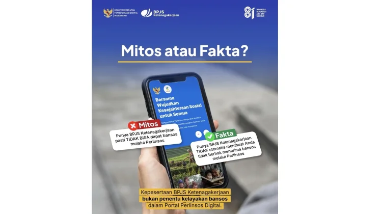 BPJS Ketenagakerjaan Tak Halangi Bansos
