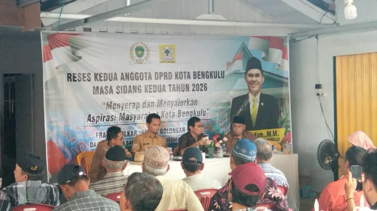 Warga Sampaikan Persoalan Sampah-Lampu Jalan ke Rodi di Reses DPRD Kota Bengkulu