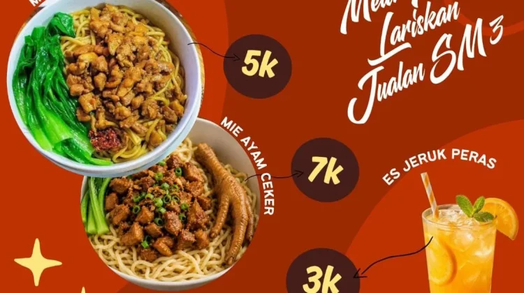 Siswa SM3 Sekolah Alam Bengkulu Mahira Asah Mental Bisnis lewat Berjualan Mie Ayam