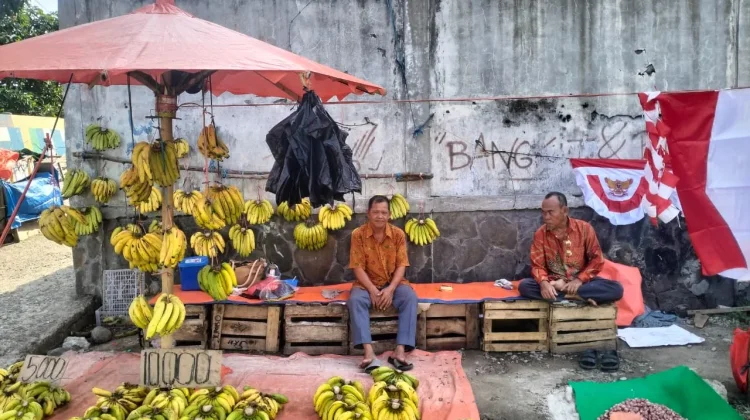 Harga Pisang di Pasar Minggu Kota Bengkulu Stabil, Pasokan dari Enggano Terhambat