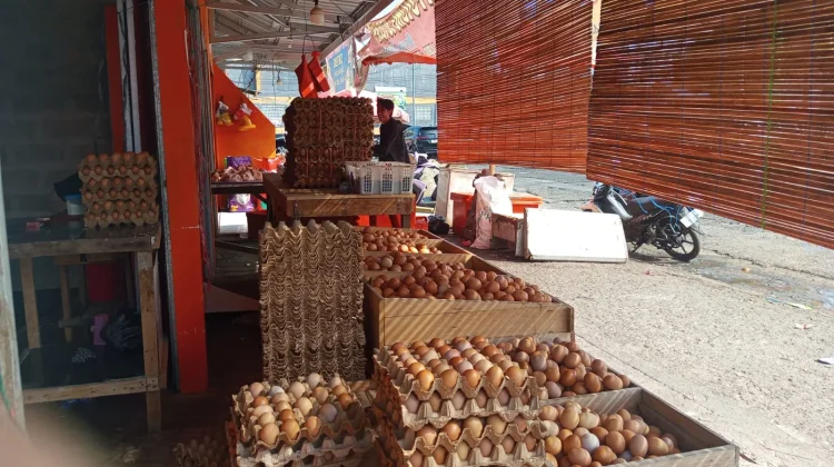 Harga Telur Naik, Pedagang dan Pembeli Sama-sama Mengeluh