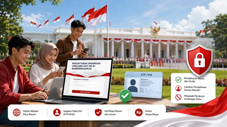 Pendaftaran Undangan HUT RI ke-81 Kembali Dibuka