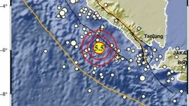 Pulau Enggano Diguncang Gempa Dengan Magnitudo 5,5