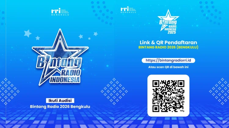 Audisi Bintang Radio 2026 Bengkulu Dibuka, Kesempatan Generasi Muda Unjuk Bakat
