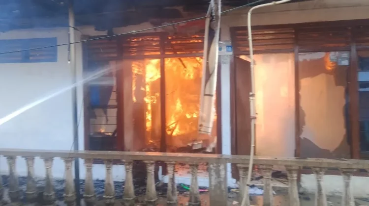 Kebakaran di Pengantungan Bengkulu, Hanguskan Sekitar 20 Rumah