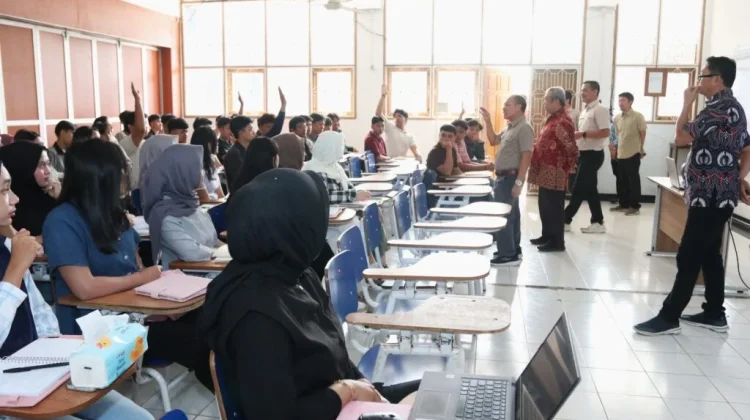 Tatap Semester Baru, Unib Geber Inspeksi Mutu dan Fasilitas Kampus