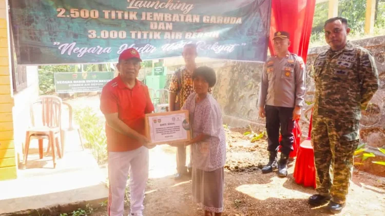 Seluma Ikuti Launching 2.500 Jembatan Garuda dan 3.000 Titik Air Bersih