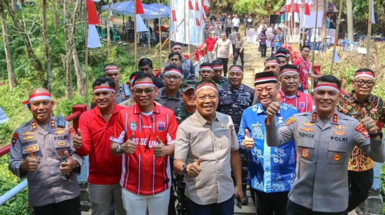 Jembatan Merah Putih Presisi Diresmikan, Perkuat Akses Warga Seluma